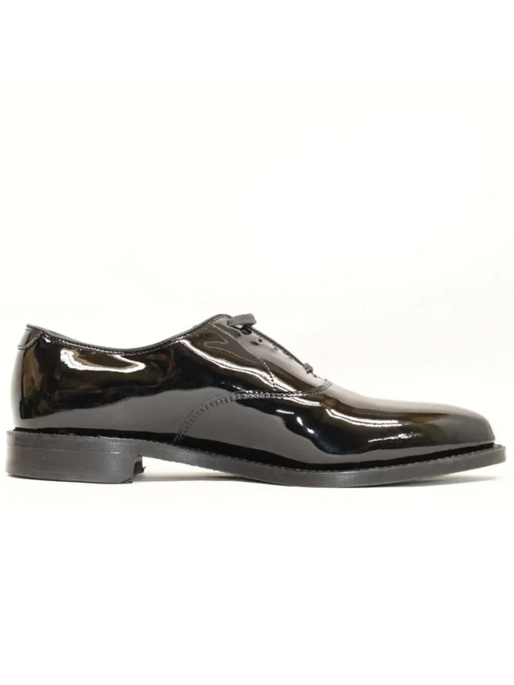 New! Allen Edmonds Carlyle Plain-toe Oxford Shoe Black Patent 8.5D 5537 DD544
